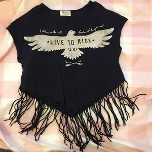 Fringe tank top